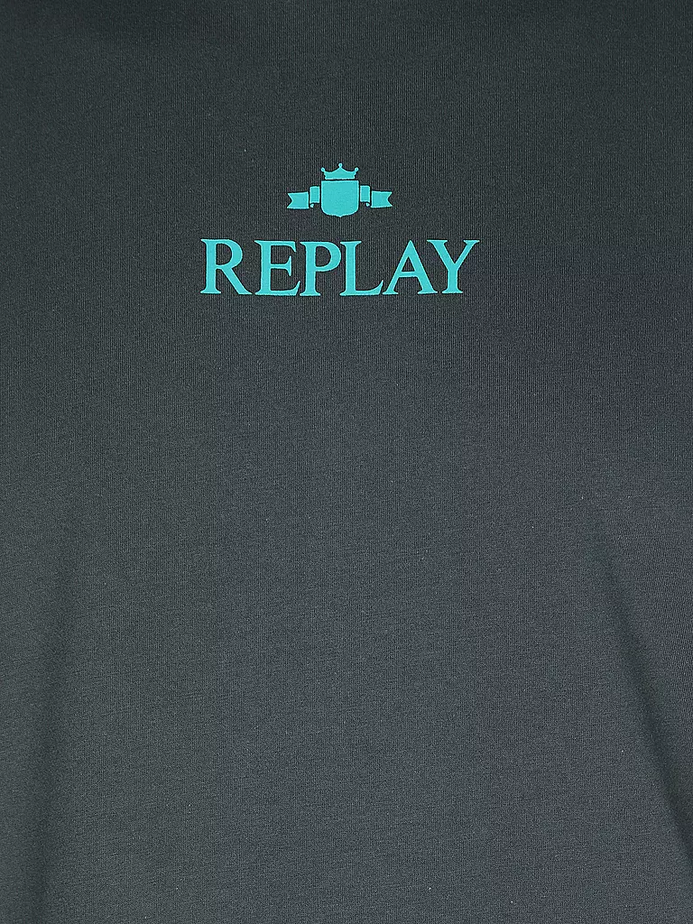 REPLAY | T-Shirt  | grau