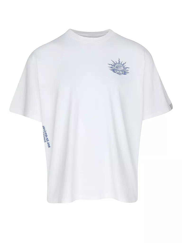 REPLAY | T-Shirt 9ZERO1 | weiss