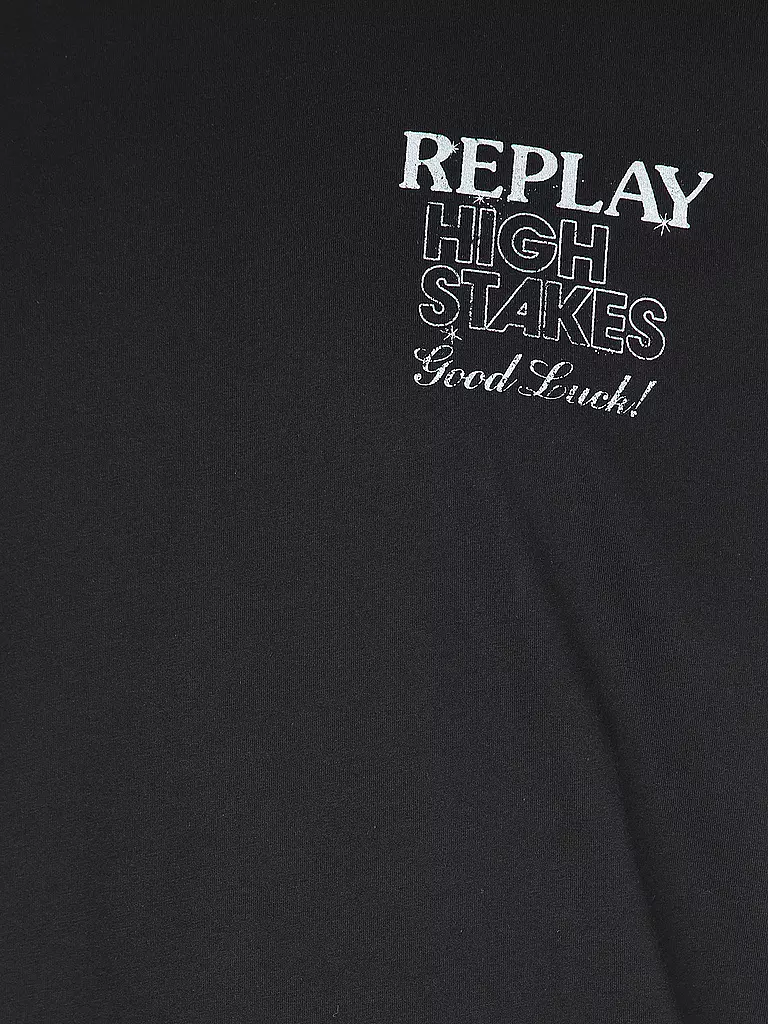 REPLAY | T-Shirt | schwarz