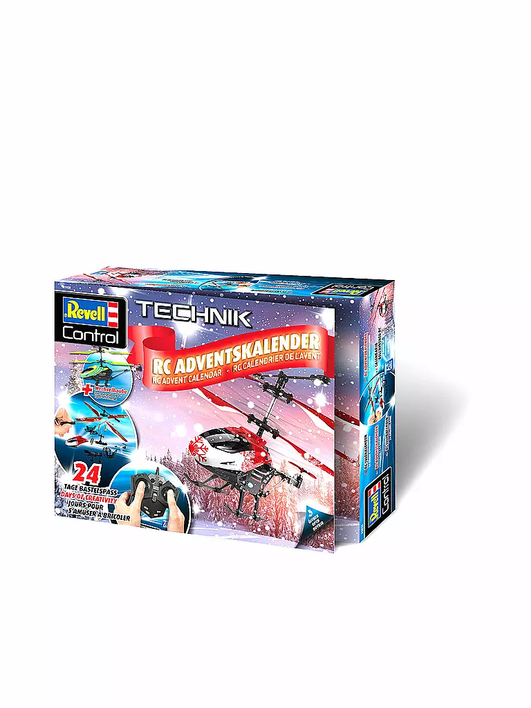 REVELL | Adventskalender RC Heli 2020 | transparent