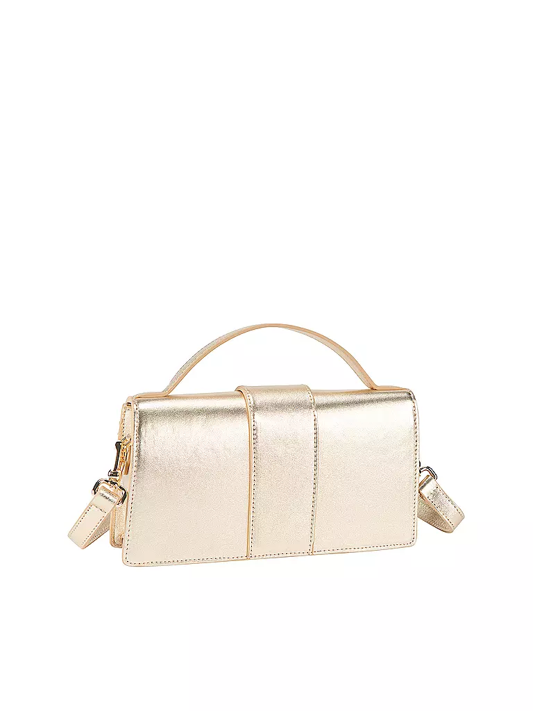 RIANI | Ledertasche - Mini Bag | gold