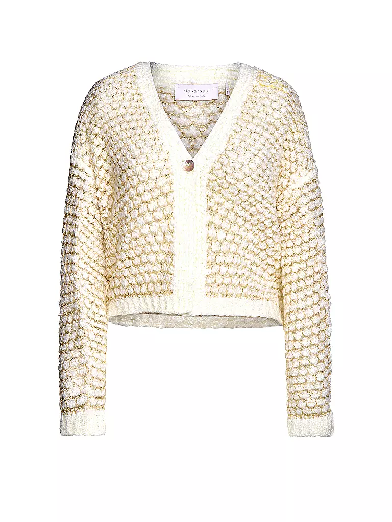 RICH & ROYAL | Strickjacke | creme