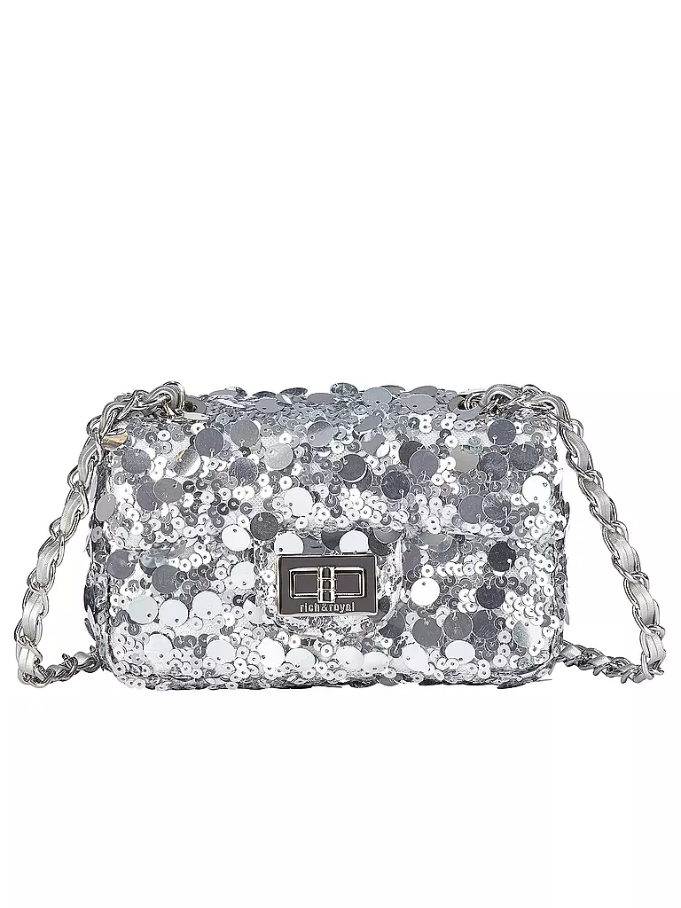 RICH & ROYAL | Tasche - Mini Bag | silber