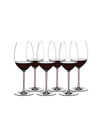 RIEDEL | Rotweinglas 6er Set Cabernet/Merlot FATTO A MANO