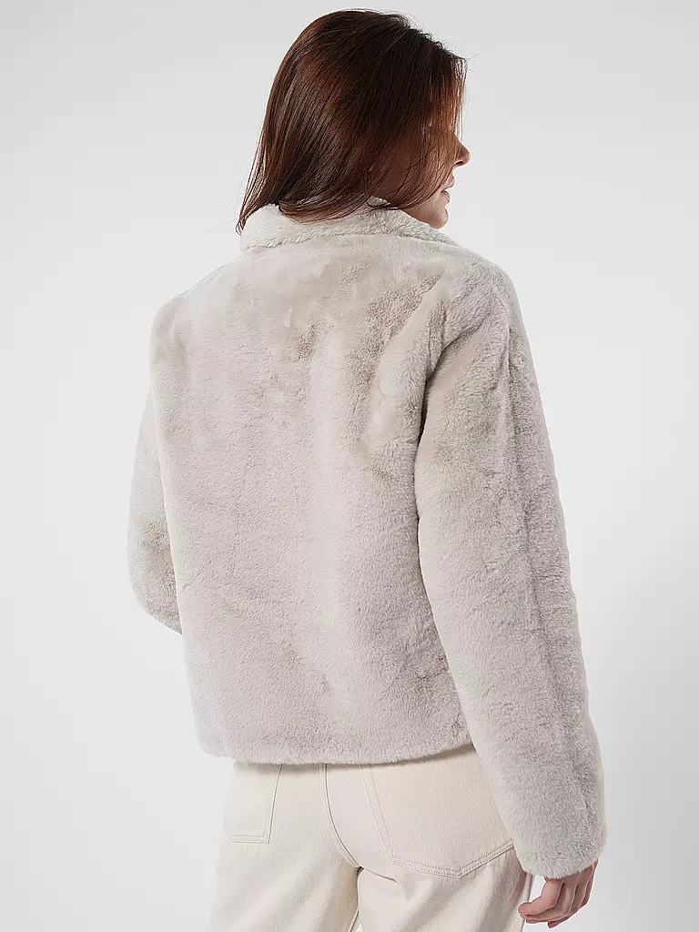 RINO&PELLE | Jacke in Felloptik VIE | creme