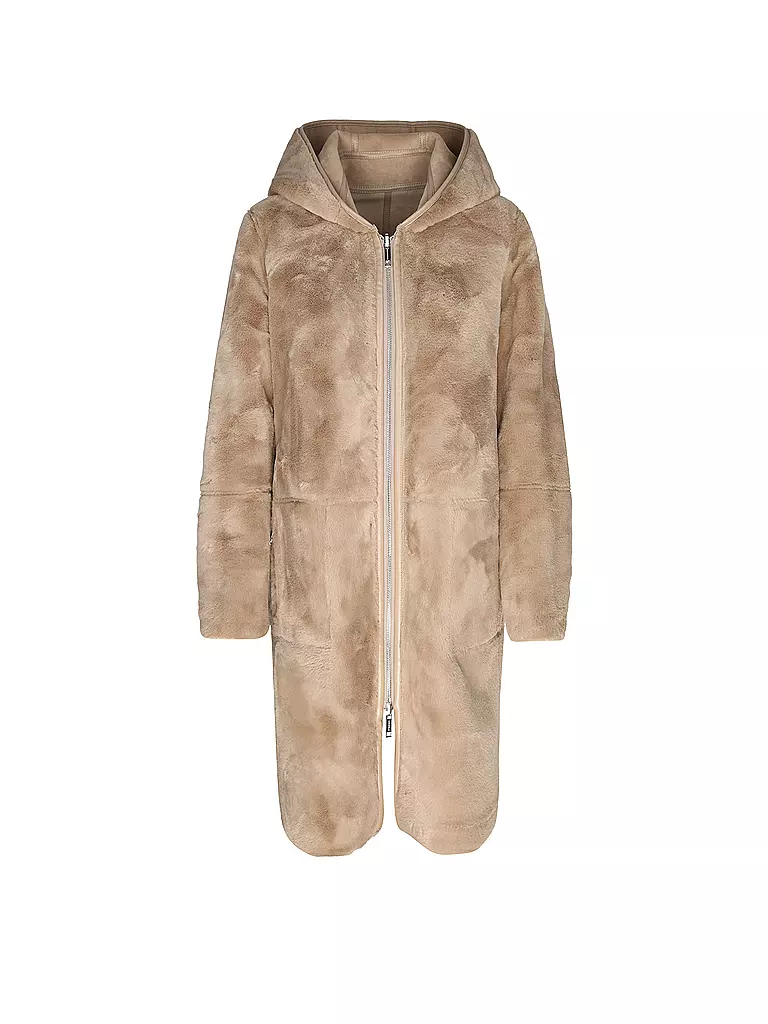 RINO&PELLE | Jacke in Felloptik | beige