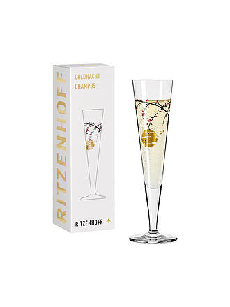 RITZENHOFF | Champagnerglas Goldnacht Champus #14 Rachel Hoshino 2021