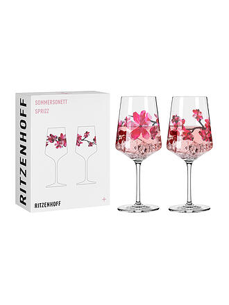 RITZENHOFF | Aperitifglas 2er Set SOMMERSONETT SPRITZ #11 und #12 Ana Vasconcelos