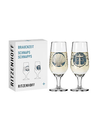 RITZENHOFF | Schnapsglas 2-er Set BRAUCHZEIT #1 und #2 Philip Harris 2023