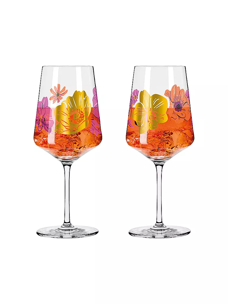 RITZENHOFF | Aperitifglas 2er-Set SET-SOMMERRAUSCH DELUX #21 #22 Kay | bunt