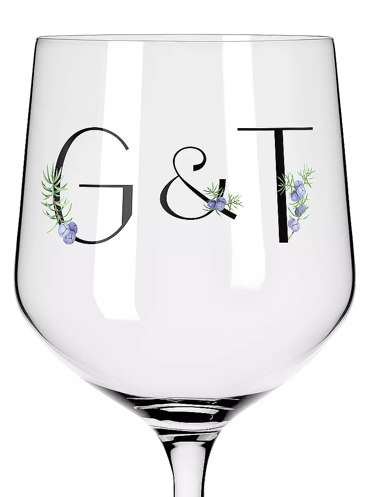 RITZENHOFF | Gin Glas 2-er Set BOTANIC LIGHTS  #5 #6 Design Team | bunt