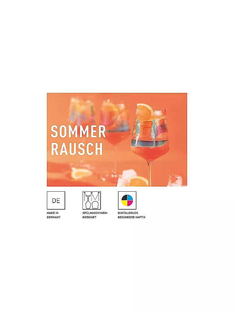 RITZENHOFF | Sommerrausch Aperitifglas 2022 #11 | bunt