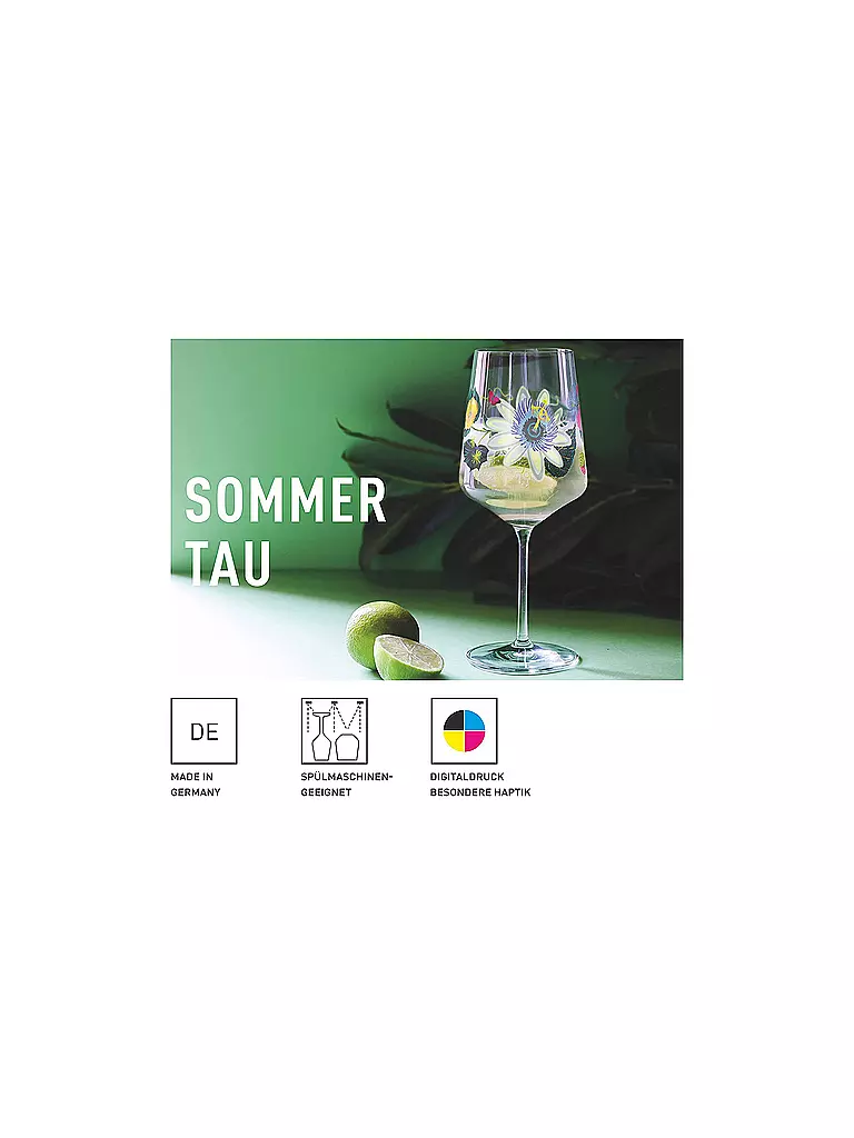 RITZENHOFF | Sommertau Aperitifglas 2022 #11 | bunt