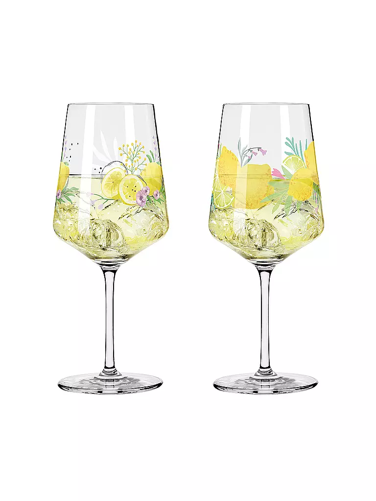 RITZENHOFF | Sommertau Aperitifglas 2er Set #19 #20 Kordes ,Vasco 2024 | gelb