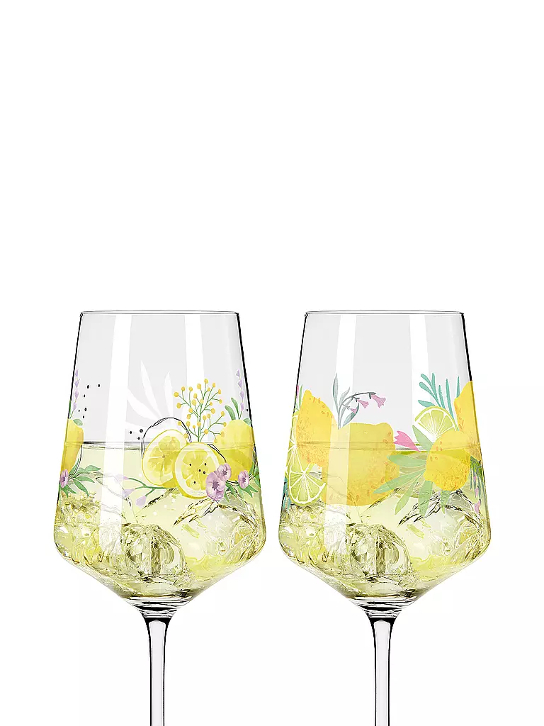 RITZENHOFF | Sommertau Aperitifglas 2er Set #19 #20 Kordes ,Vasco 2024 | gelb