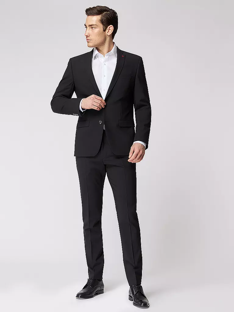 ROY ROBSON | Sakko Slim Fit | schwarz