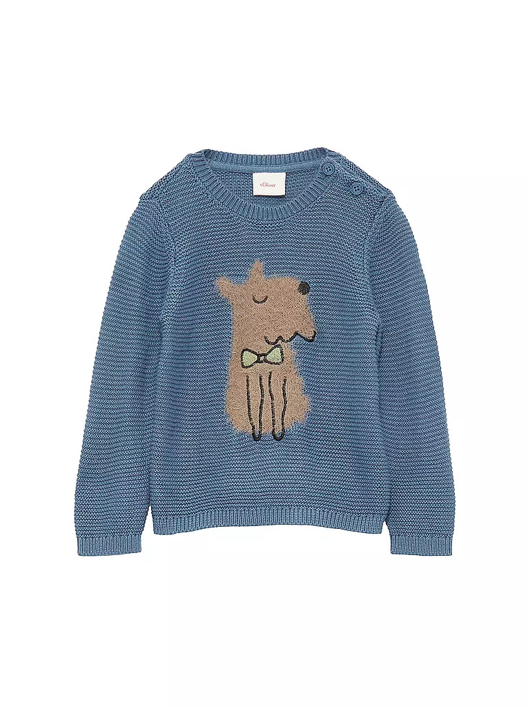 S.OLIVER | Baby Pullover | blau