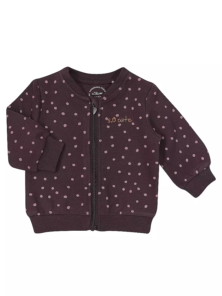 S.OLIVER | Baby Sweatjacke | lila