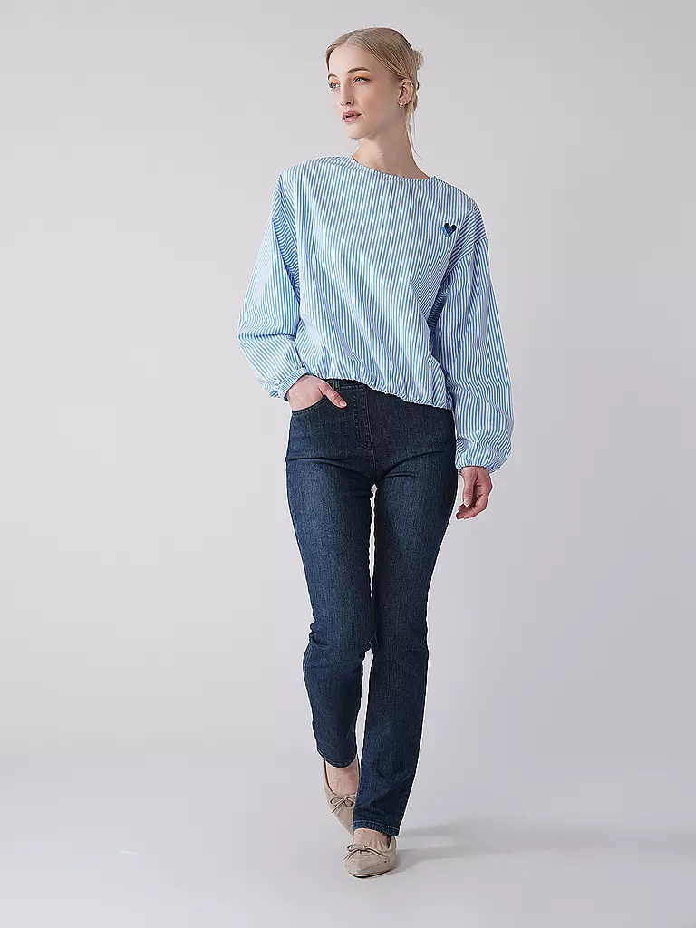 S.OLIVER | Blusenshirt  | blau