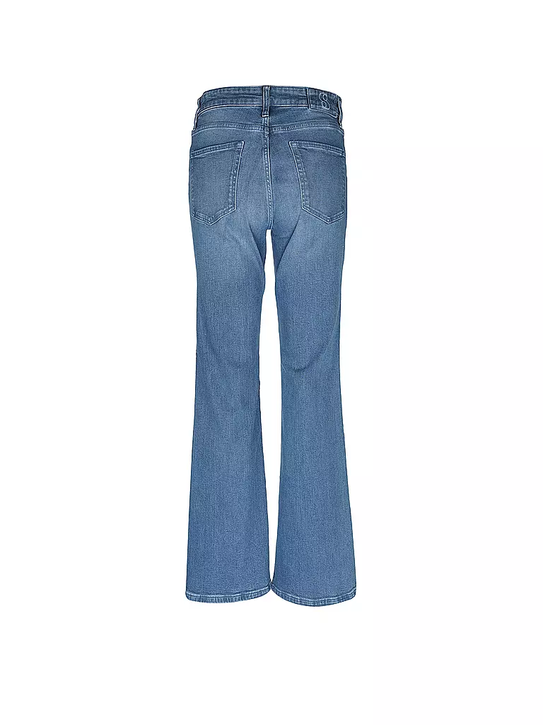 S.OLIVER | Highwaist Jeans Flared Fit | blau