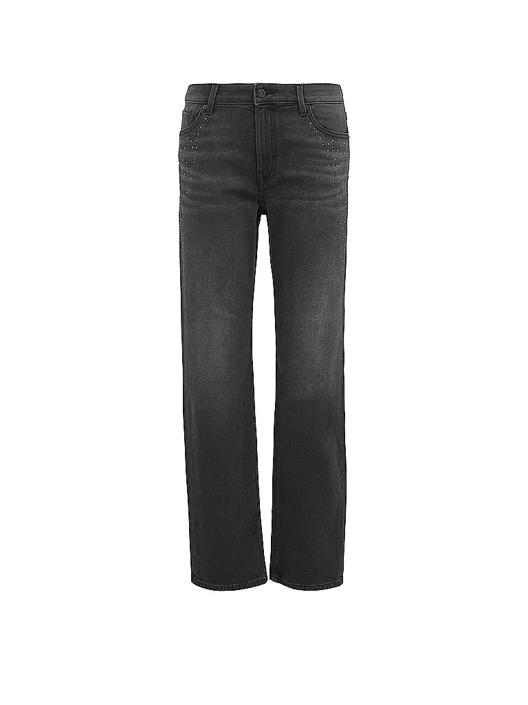 S.OLIVER | Jeans Straight Fit | schwarz