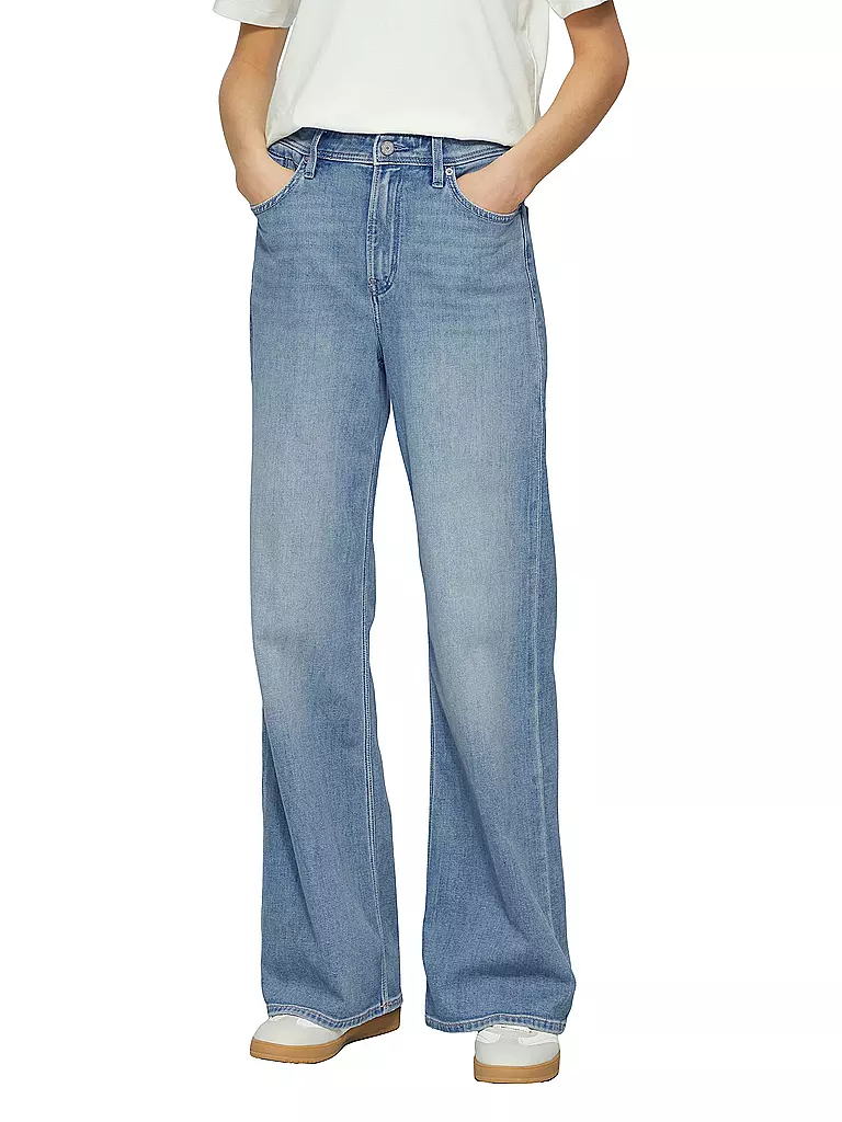 S.OLIVER | Jeans Wide Leg | blau