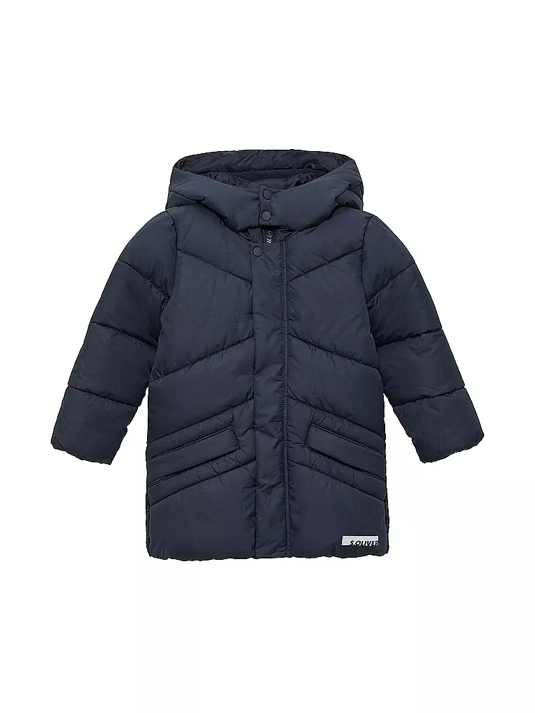 S.OLIVER | Jungen Parka  | dunkelblau