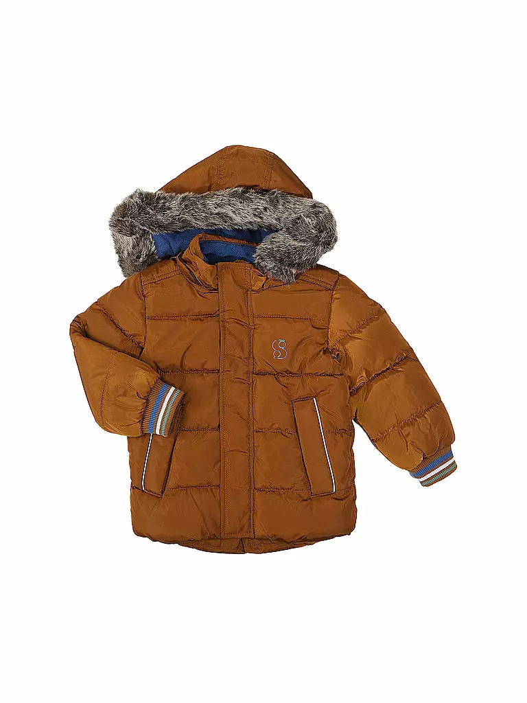 S.OLIVER | Jungen Steppjacke | braun