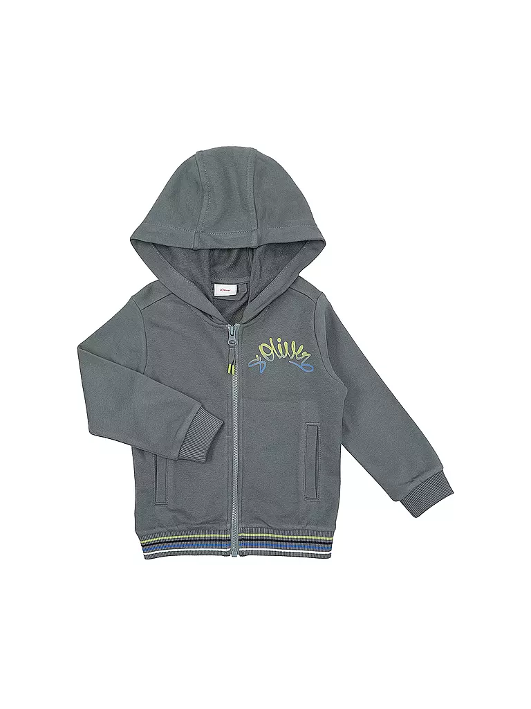 S.OLIVER | Jungen Sweatjacke  | grau