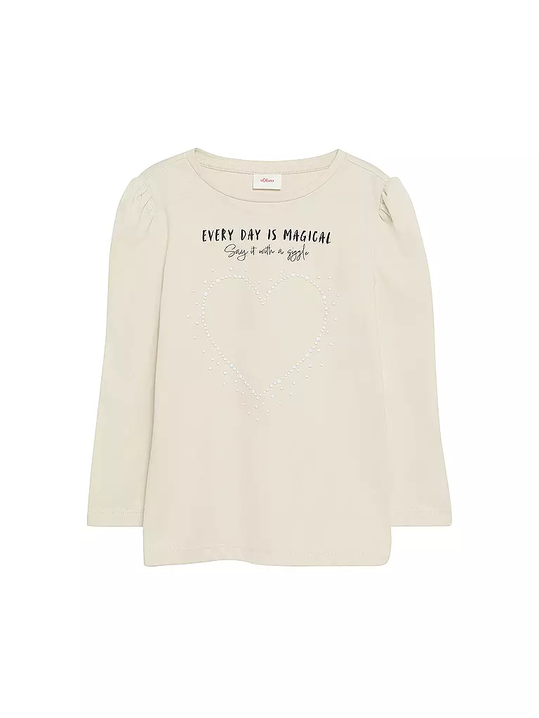 S.OLIVER | Mädchen Langarmshirt | creme