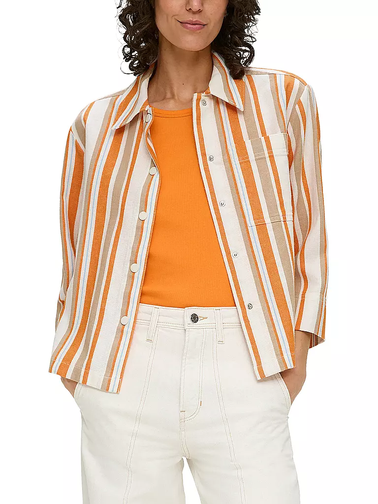 S.OLIVER | Overshirt | orange