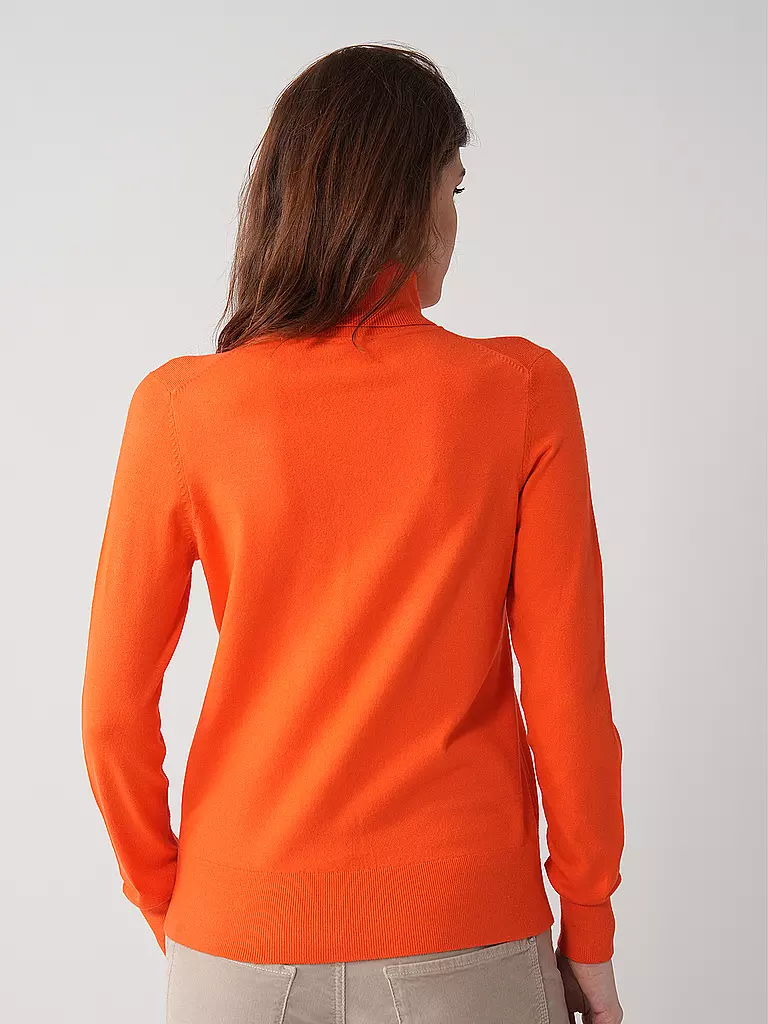 S.OLIVER | Rollkragenpullover | orange