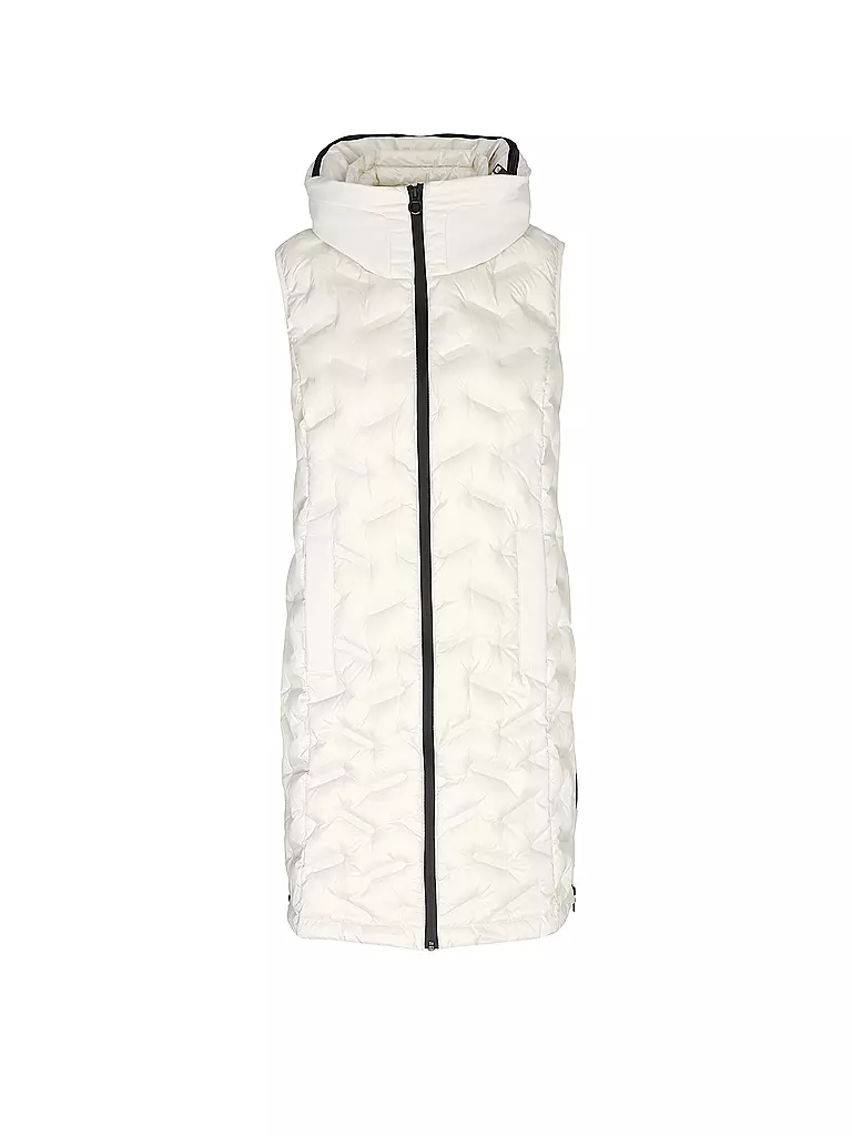 S.OLIVER | Steppgilet | weiss