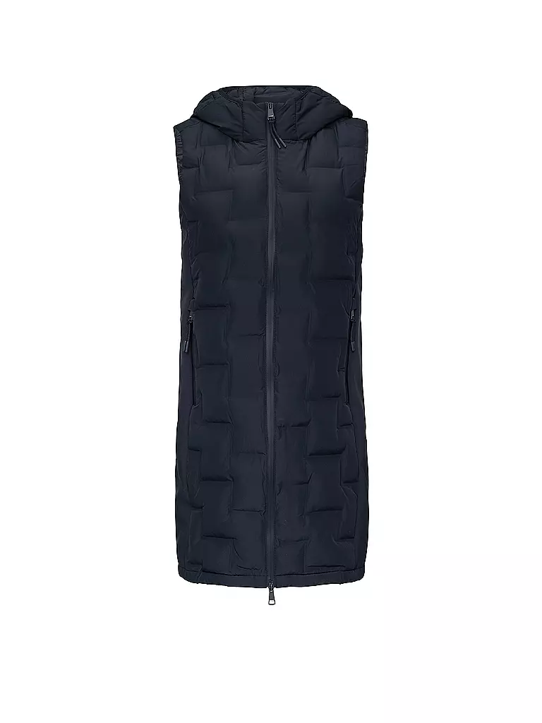 S.OLIVER | Steppgilet | dunkelblau