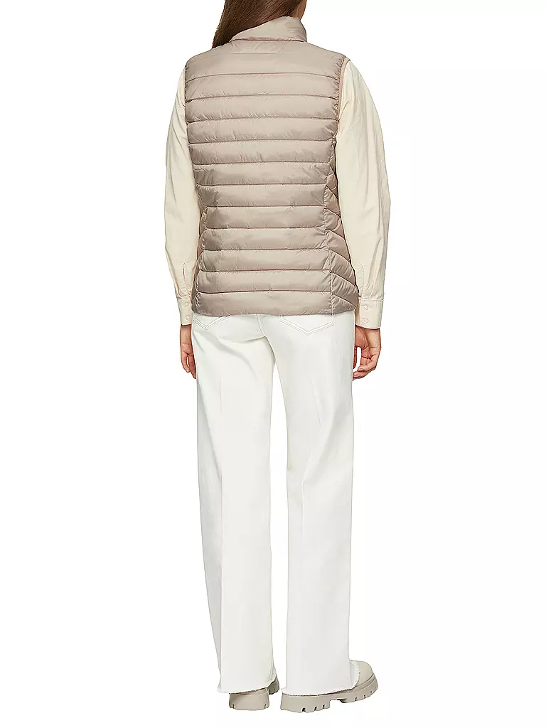 S.OLIVER | Steppgilet | creme