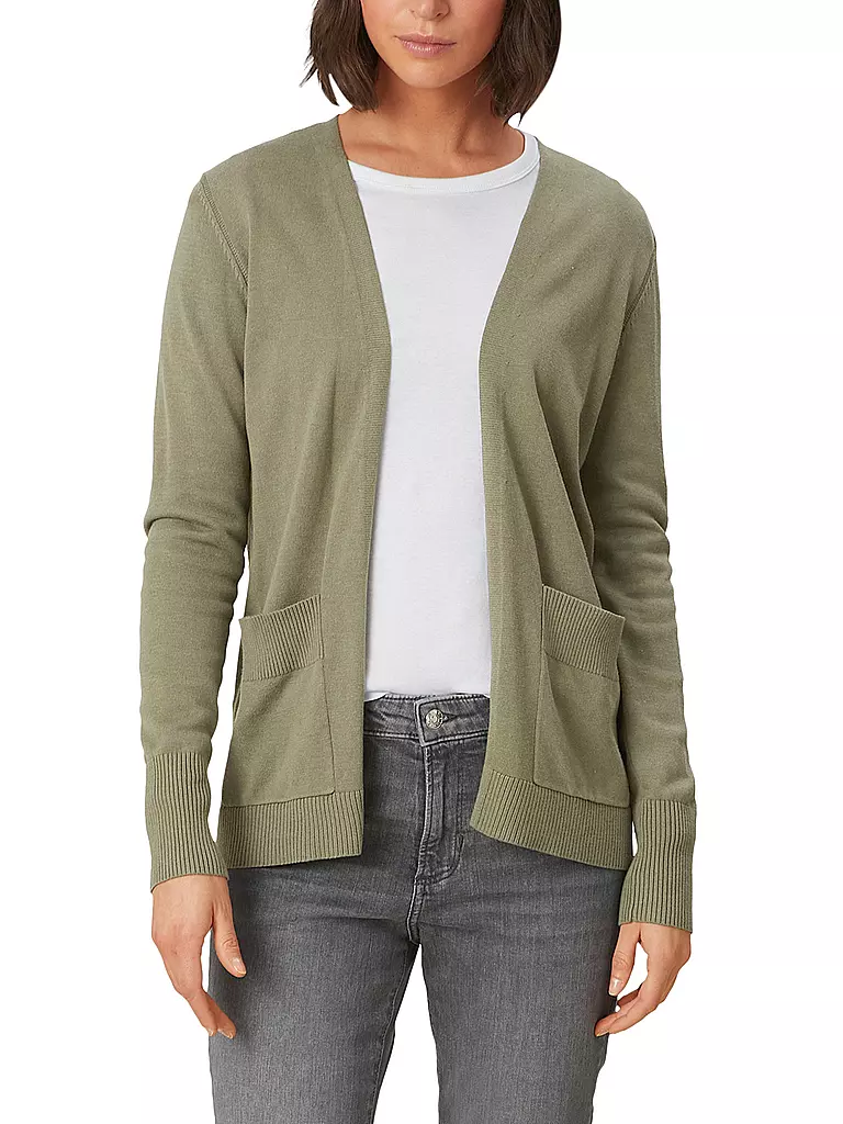 S.OLIVER | Strickjacke | olive