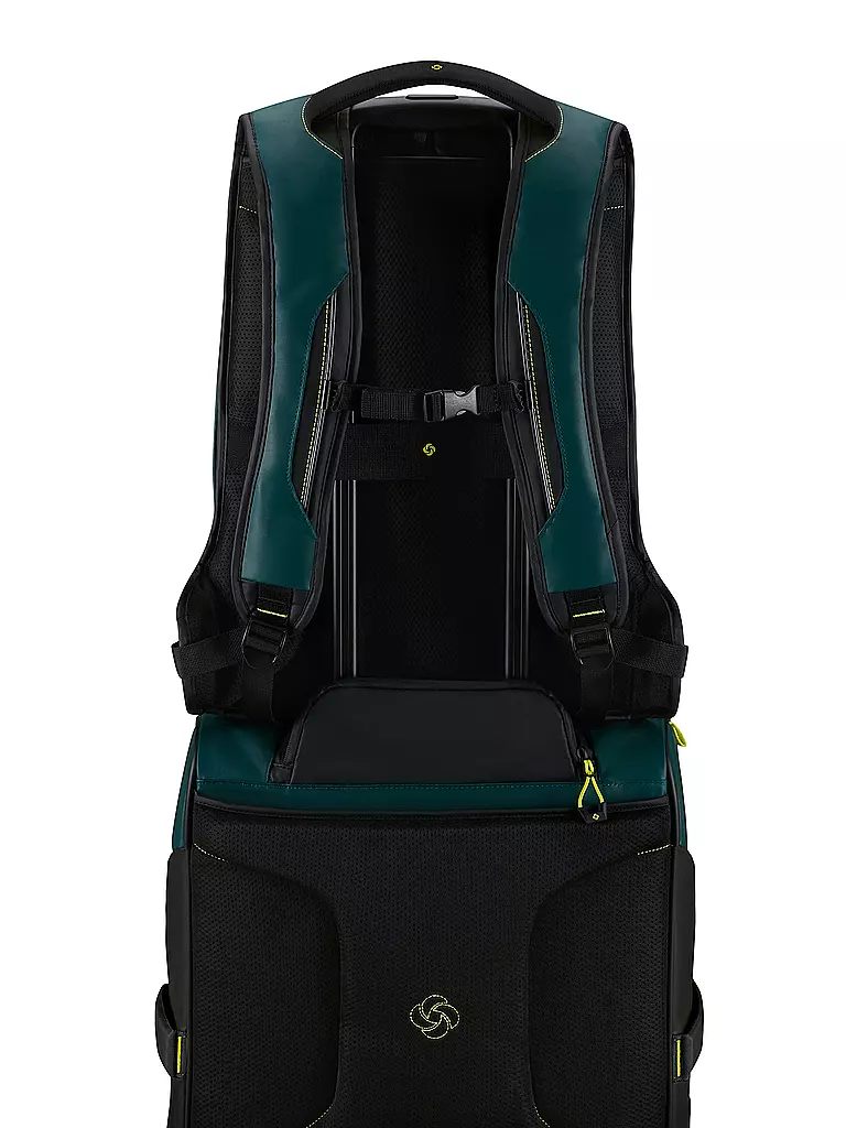 SAMSONITE | Rucksack - Laptop Rucksack ECODIVER Large  Dark Teal/Lime | petrol