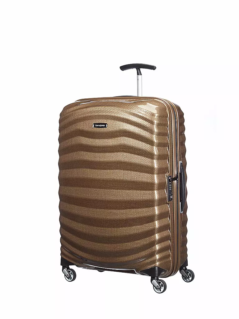 SAMSONITE | Trolley "Lite-Shock Spinner" 69 cm (62765 1775 Sand) | braun