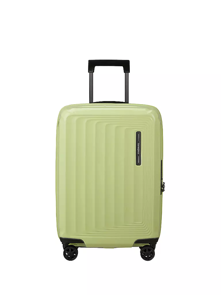 SAMSONITE | Trolley  NUON SPINNER 55cm erweiterbar metallic melon | hellgrün