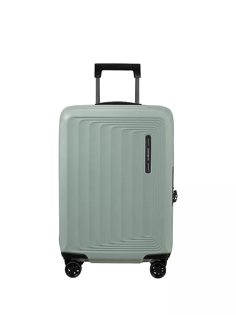 SAMSONITE | Trolley  NUON SPINNER 55cm erweiterbar metallic minera | hellgrün