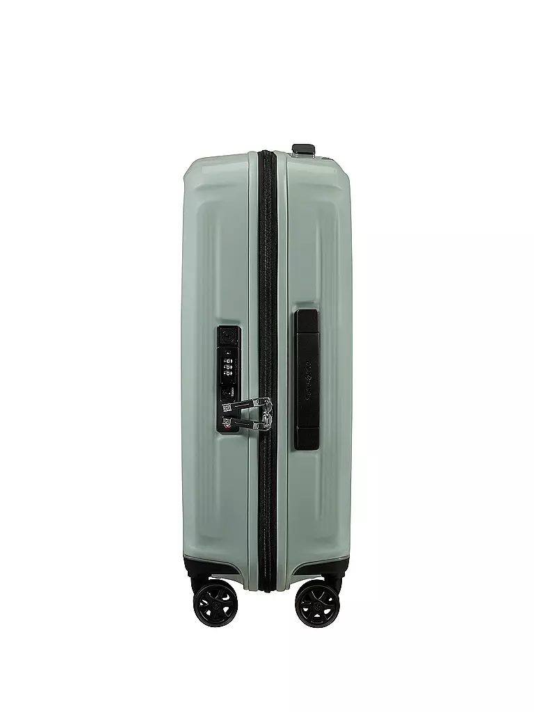 SAMSONITE | Trolley  NUON SPINNER 55cm erweiterbar metallic minera | hellgrün