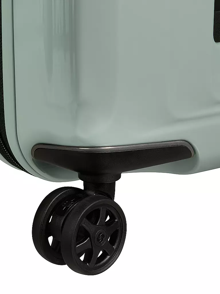 SAMSONITE | Trolley  NUON SPINNER 55cm erweiterbar metallic minera | hellgrün