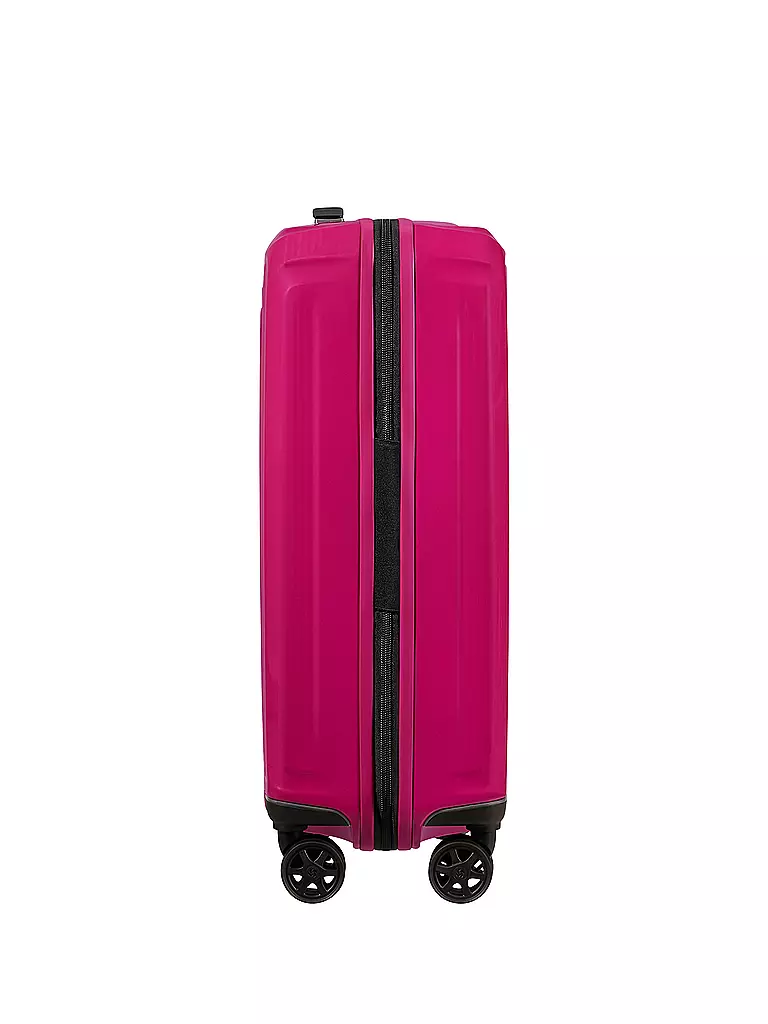 SAMSONITE | Trolley  NUON SPINNER 55cm erweiterbar metallic ruby | hellgrau