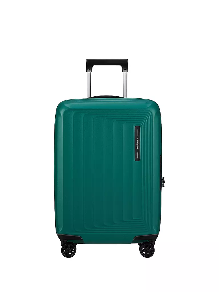 SAMSONITE | Trolley  NUON SPINNER 55cm erweiterbar pine green | petrol