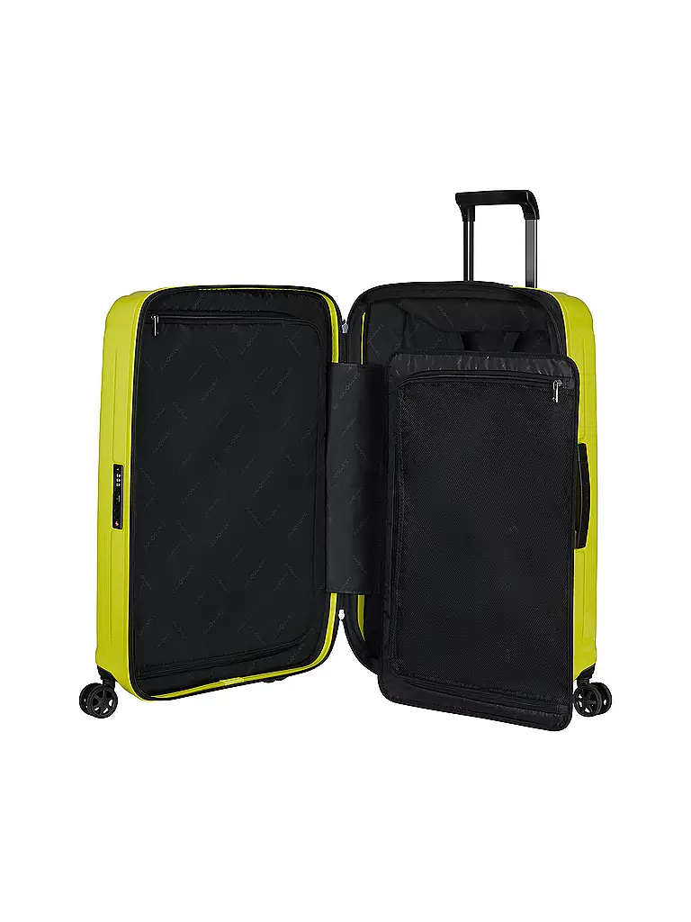 SAMSONITE | Trolley  NUON SPINNER 69cm erweiterbar metallic lime  | gelb