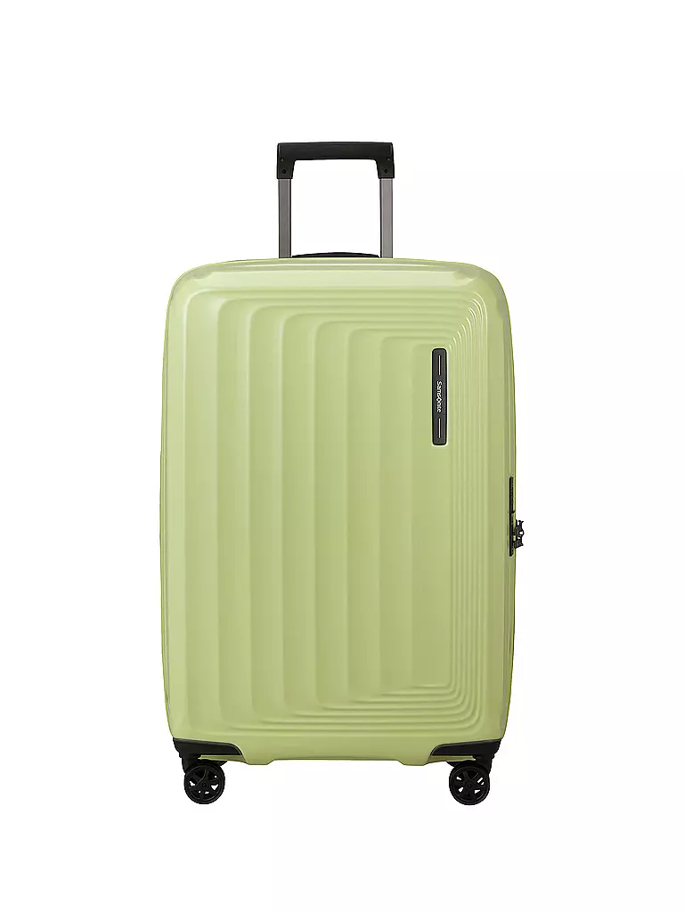 SAMSONITE | Trolley  NUON SPINNER 69cm erweiterbar metallic melon  | hellgrün