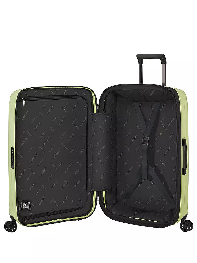 SAMSONITE | Trolley  NUON SPINNER 69cm erweiterbar metallic melon  | hellgrün