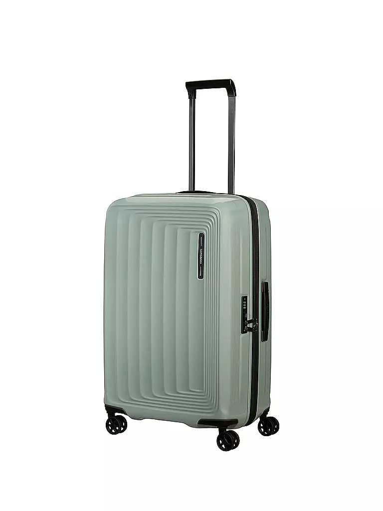 SAMSONITE | Trolley  NUON SPINNER 69cm erweiterbar metallic minera | hellgrau