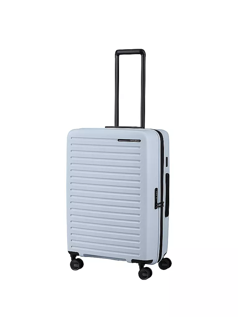 SAMSONITE | Trolley  RESTACKD SPINNER 68cm erweiterbar  | hellblau