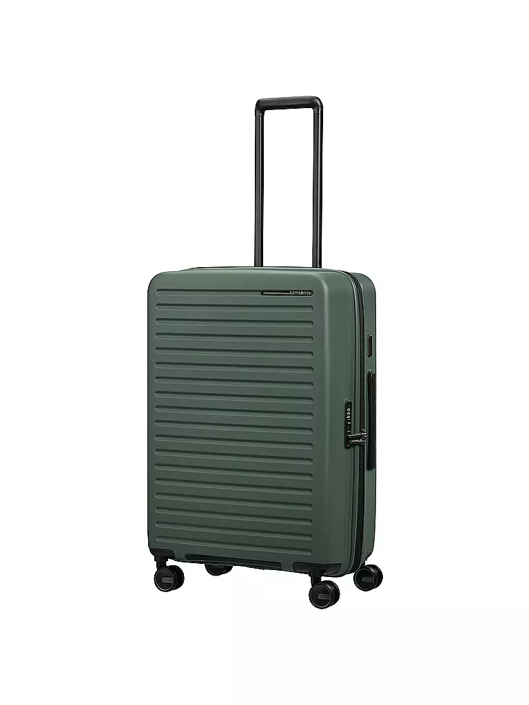 SAMSONITE | Trolley  RESTACKD SPINNER 68cm erweiterbar sage | hellblau